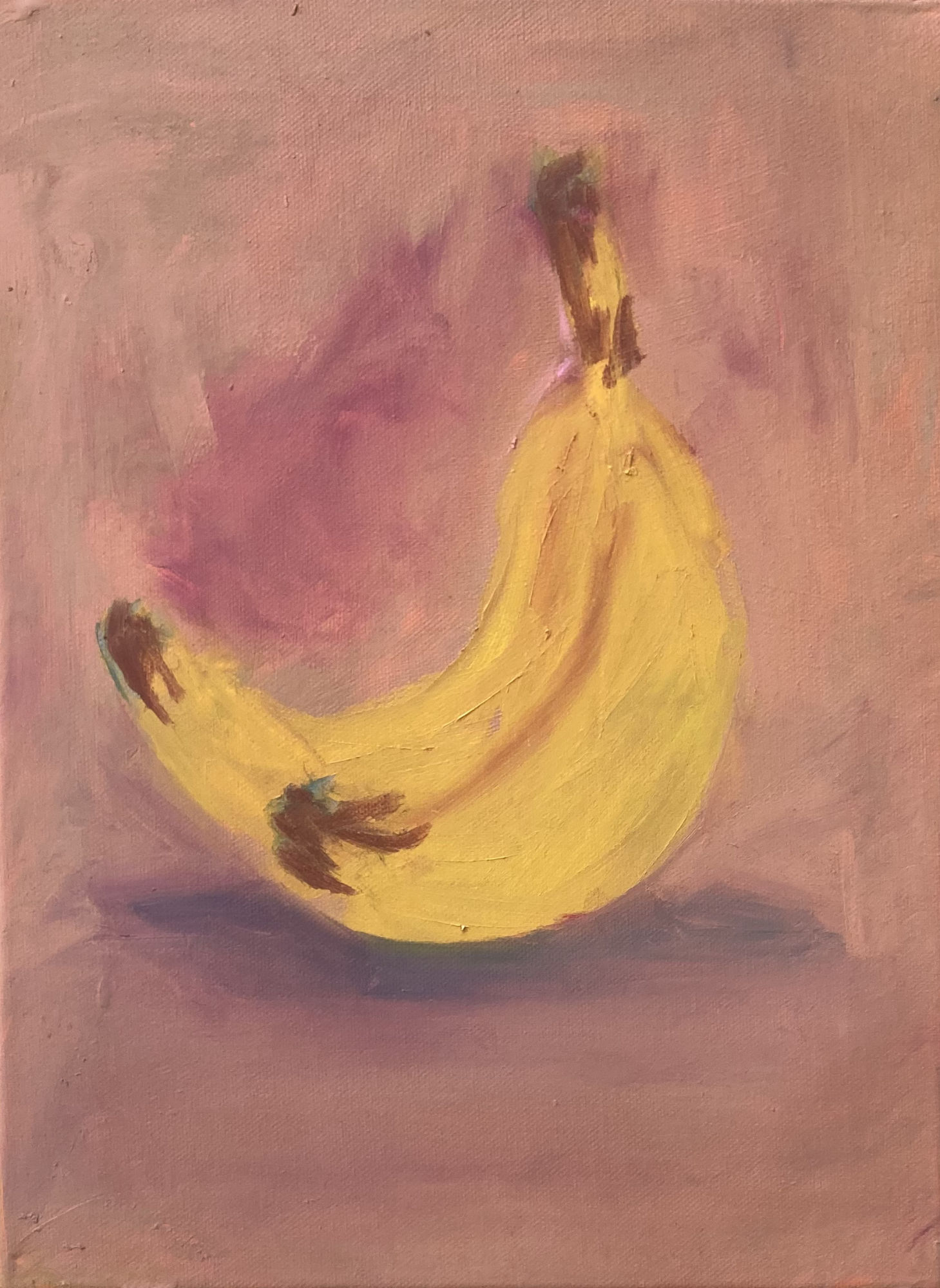 Triple Double #02 — Oil pastel on canvas
